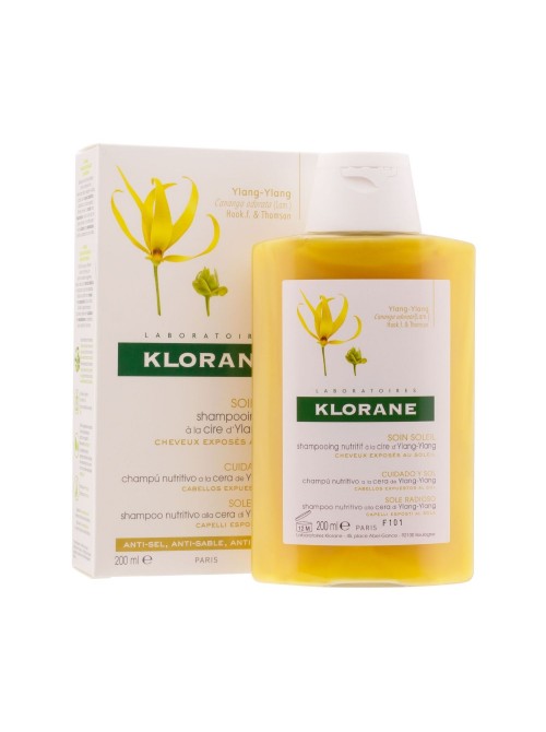 Klorane Shampoo Sun Radiance 200ml Ylang Ylang Wax